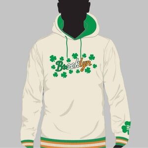 NIB 2025 Brooklyn Cyclones Irish Night Hoodie